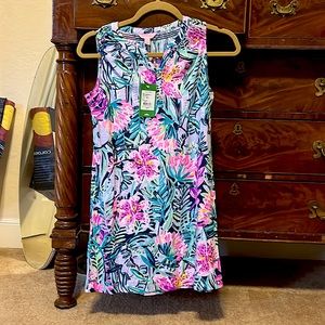 Lilly Pulitzer, MINI ESSIE DRESS, multi color floral.